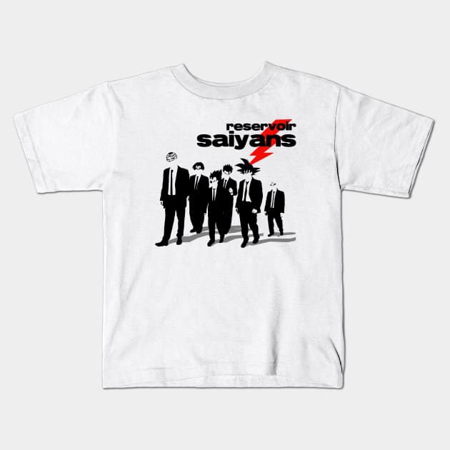 Reservoir Saiyans Kids T-Shirt by NotoriousMedia